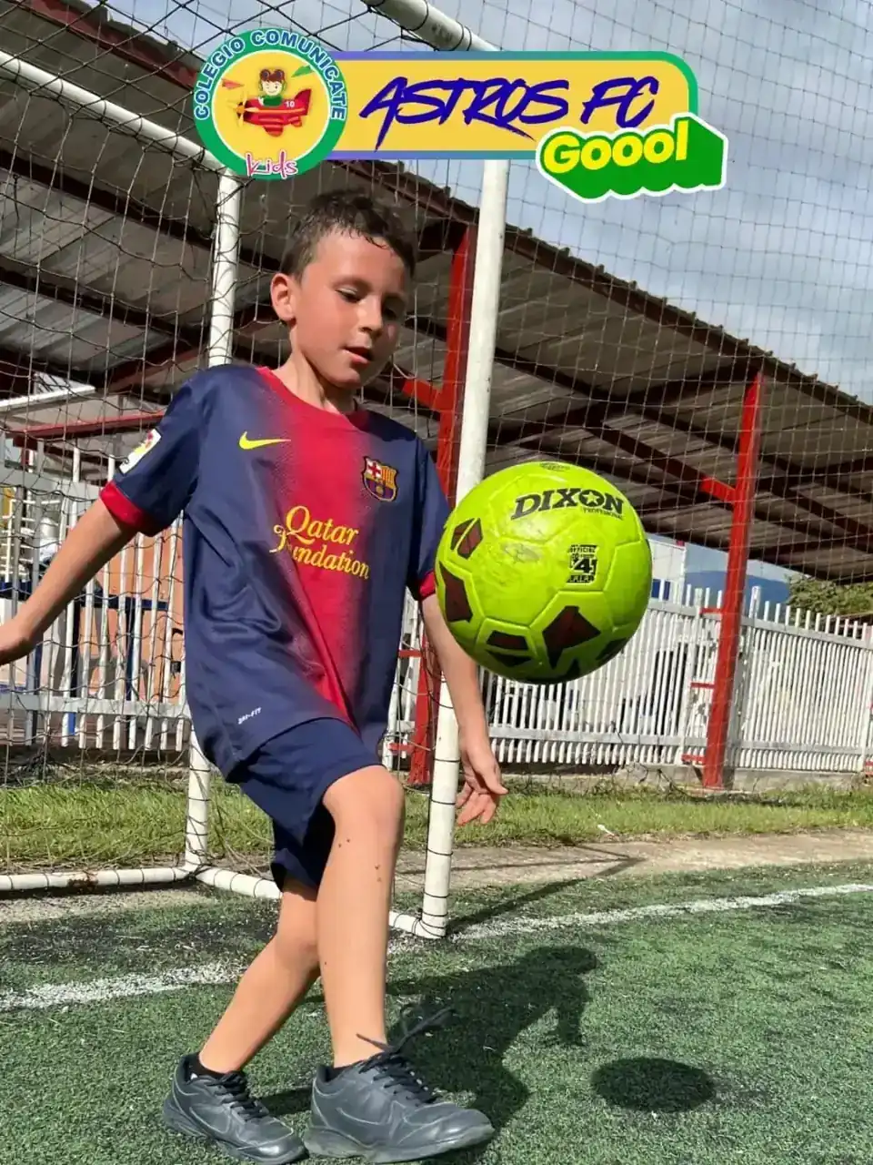 Fútbol: control y coordinación